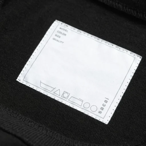 Shop Sacai X T-Shirt | Sort Mænd T-Shirts Og Poloer