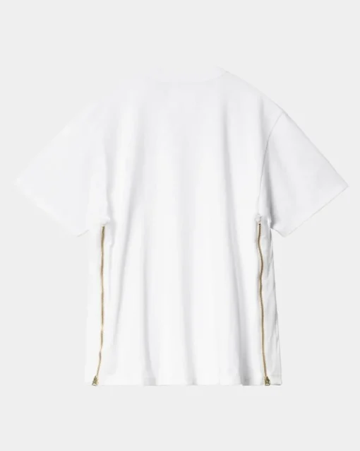 Cheap Sacai X T-Shirt | Hvid Mænd Samarbejde