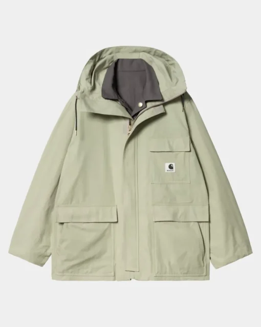 Clearance Sacai X Vendbar Andefrakke | Gra/Lysegron Mænd Samarbejde