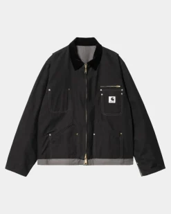 Clearance Sacai X Vendbar Andejakke | Sort Mænd Samarbejde