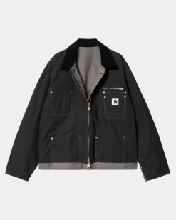 Clearance Sacai X Vendbar Andejakke | Sort Mænd Samarbejde