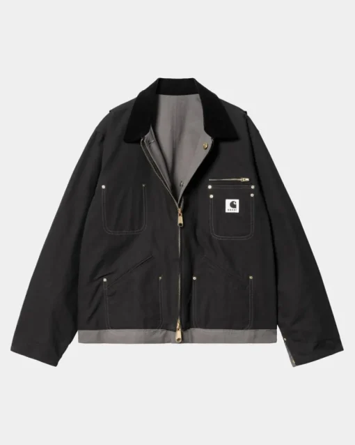 Clearance Sacai X Vendbar Andejakke | Sort Mænd Samarbejde