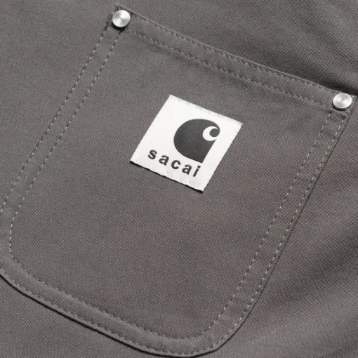 Clearance Sacai X Vendbar Andejakke | Sort Mænd Samarbejde