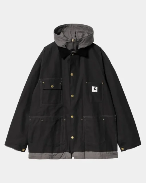 New Sacai X Vendbar Andefrakke | Sort Mænd Jakker & Veste