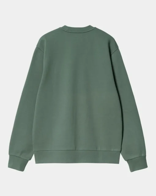 Sale Script Broderi Sweatshirt | Parkere Mænd Sveder