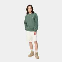 Sale Script Broderi Sweatshirt | Parkere Mænd Sveder