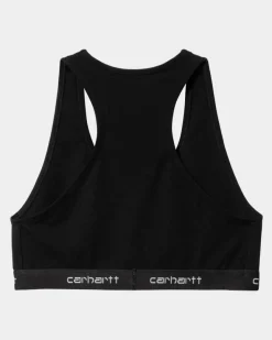 Fashion Script Racer Tank | Sort Kvinder Undertøj