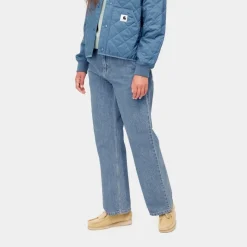 Best Sale Simple Bukser Til Kvinder - Denim | Bla (Heavy Stone Vask) Kvinder Bukser