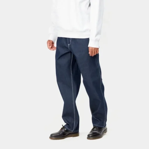 Fashion Simple Pant - Denim | Bla (Stiv) Mænd Denim