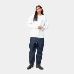 Fashion Simple Pant - Denim | Bla (Stiv) Mænd Denim