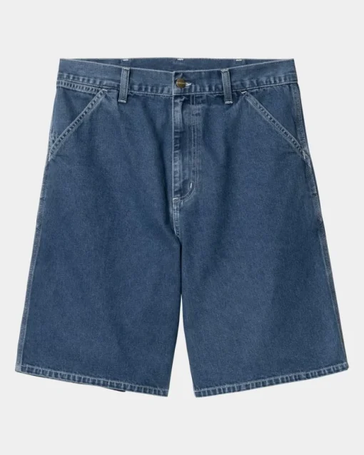 Shop Simple Short - Denim | Bla (Stenvasket) Mænd Denim