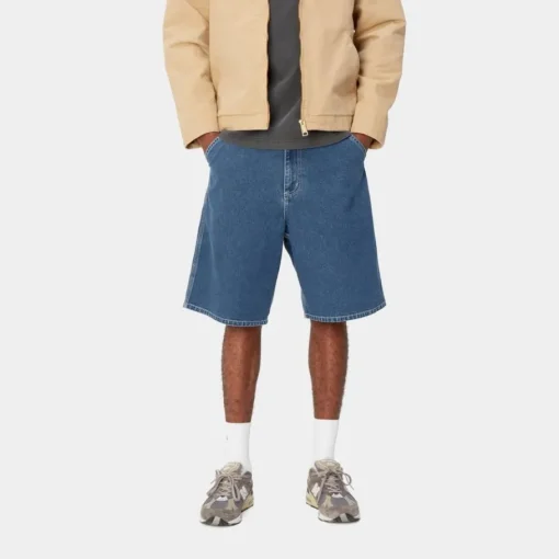 Shop Simple Short - Denim | Bla (Stenvasket) Mænd Denim