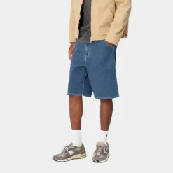 Shop Simple Short - Denim | Bla (Stenvasket) Mænd Denim