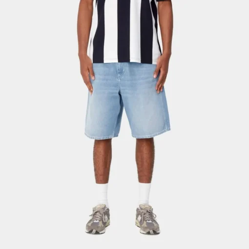 Sale Simple Short - Denim | Bla (Lys Aegte Vasket) Mænd Denim