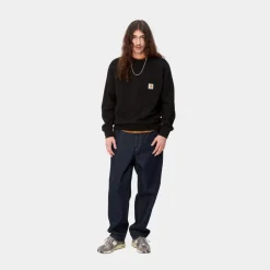 Cheap Single Knee Pant - Denim | Bla (Skyllet) Mænd Denim