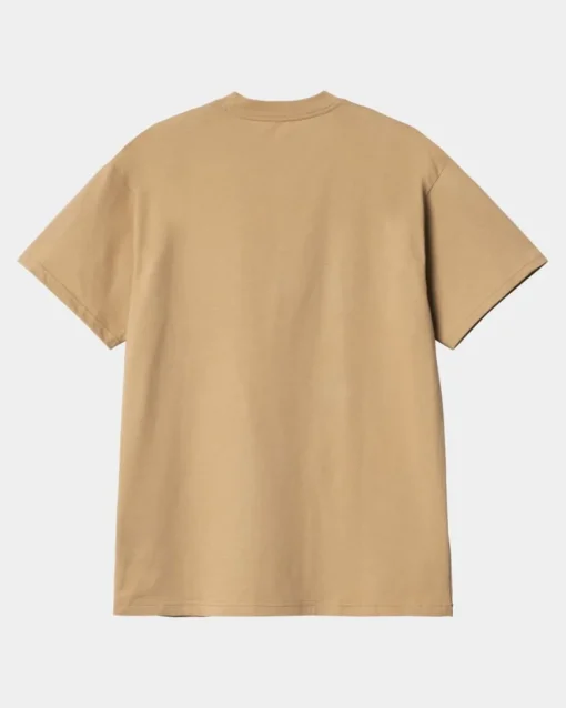 Outlet Spree Halvtone T-Shirt | Stovet Hamilton Brown Mænd T-Shirts Og Poloer