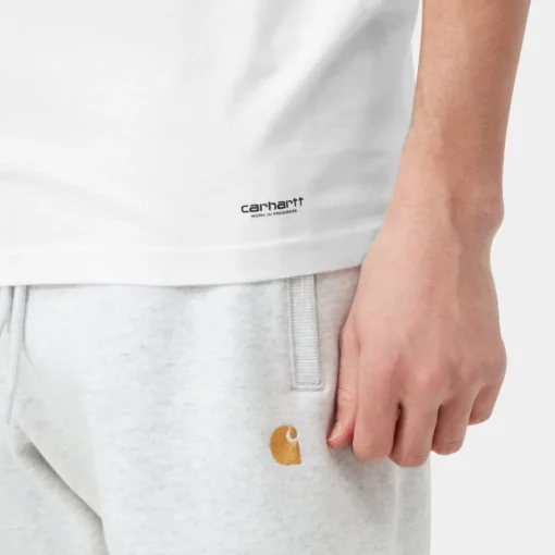 Shop Standard T-Shirt Med Rund Hals (2 Pack) | Hvid + Hvid Mænd Undertøj