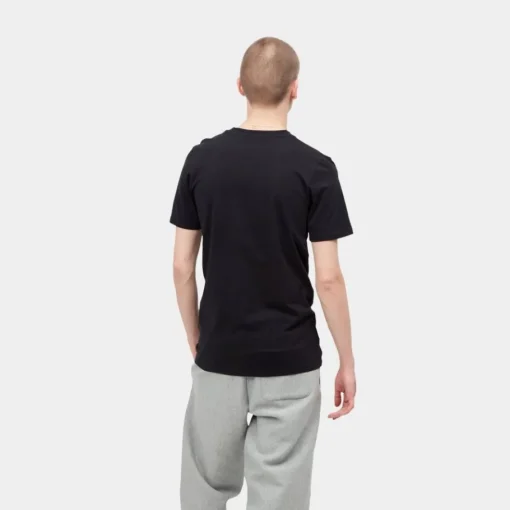 Hot Standard T-Shirt Med Rund Hals (2 Pack) | Sort + Sort Mænd Undertøj