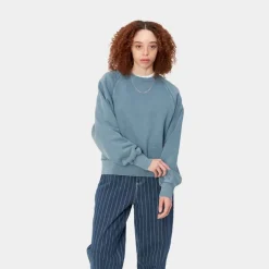 New Taos Sweatshirt Til Kvinder | Vancouver Bla Kvinder Sweaters & Sweatere