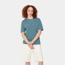 Store Taos T-Shirt Til Kvinder | Vancouver Bla Kvinder T-Shirts