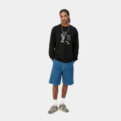 Discount Tools For Life Langaermet T-Shirt | Sort Mænd T-Shirts Og Poloer