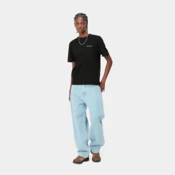 Online T-Shirt Med Tekstbroderi Til Kvinder | Sort Kvinder T-Shirts