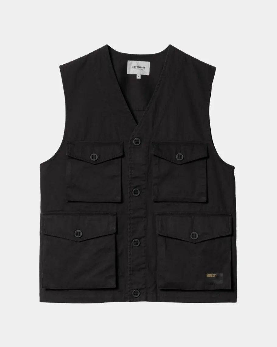Best Sale Unity Vest | Sort (Tung Enzymvask) Mænd Jakker & Veste
