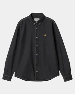 Cheap Weldon Skjorte | Sort (Stenvasket) Mænd Denim