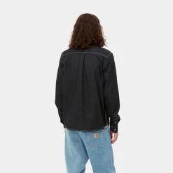 Cheap Weldon Skjorte | Sort (Stenvasket) Mænd Denim
