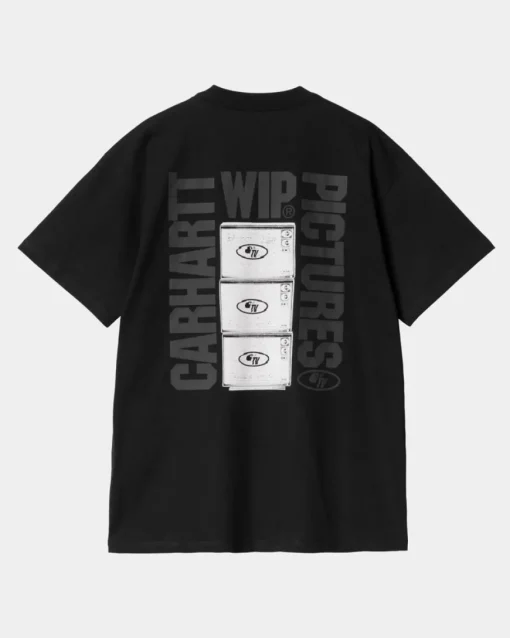 Store Wip Pictures T-Shirt | Sort Mænd T-Shirts Og Poloer